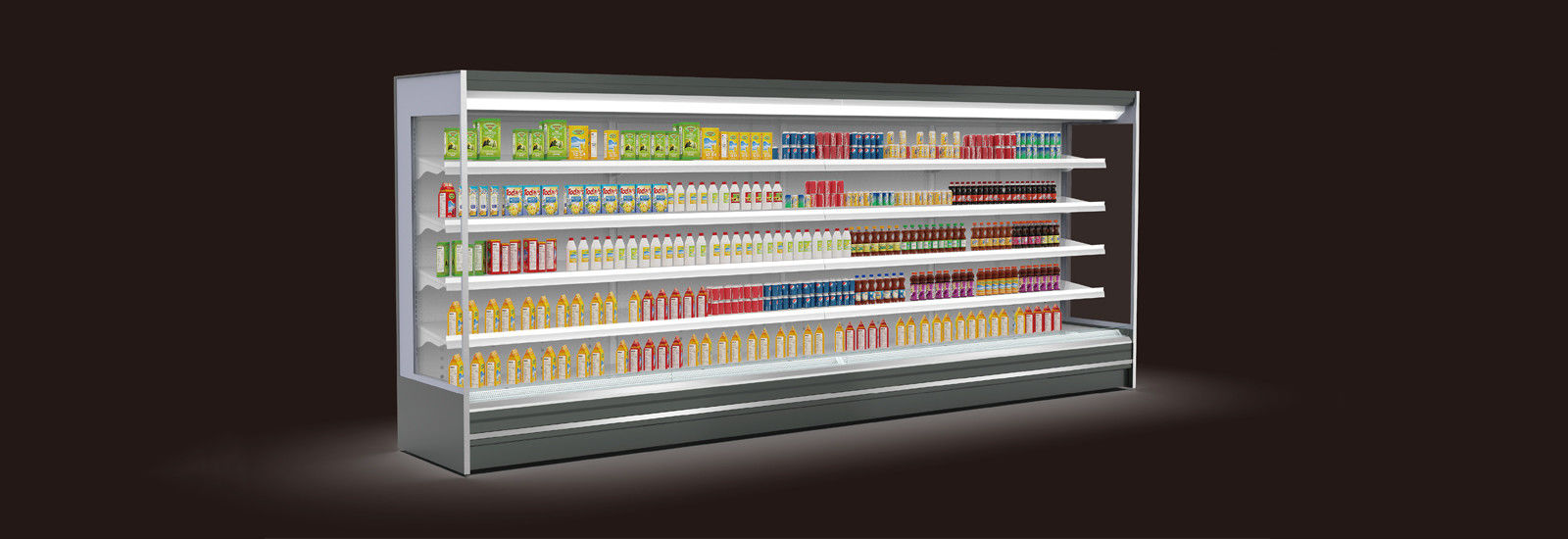 Pendingin terbuka multideck