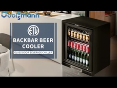 COOLSSMANN pendingin B5 pintu tunggal backbar dingin bir