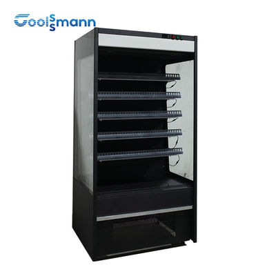 Showcase Chiller Supermarket Minuman 1600L Tampilan Kulkas Tegak